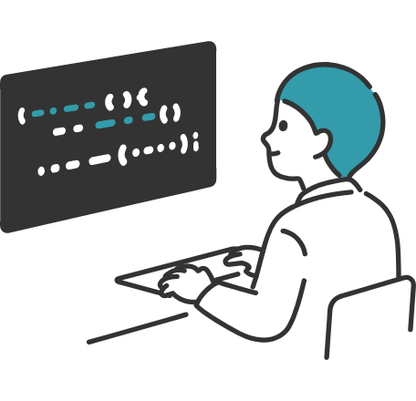 開発をしている人